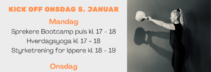GRUPPETIMER JANUAR - FEBRUAR 2022